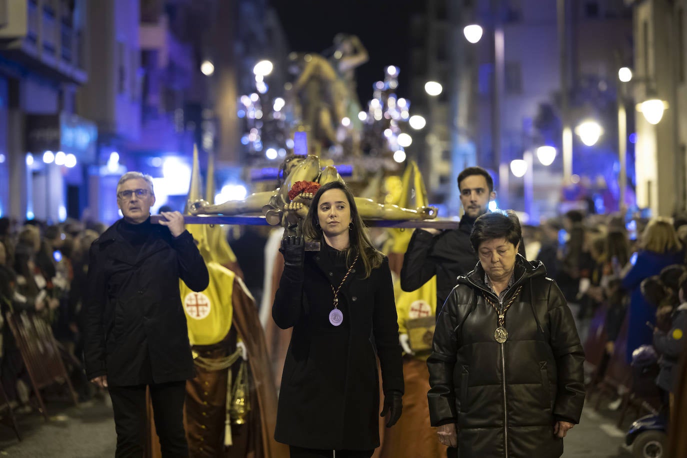 La procesión de La Flagelación, en imágenes