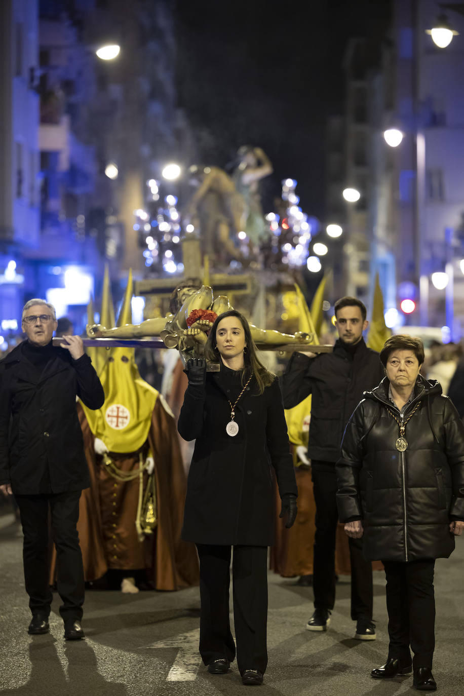 La procesión de La Flagelación, en imágenes
