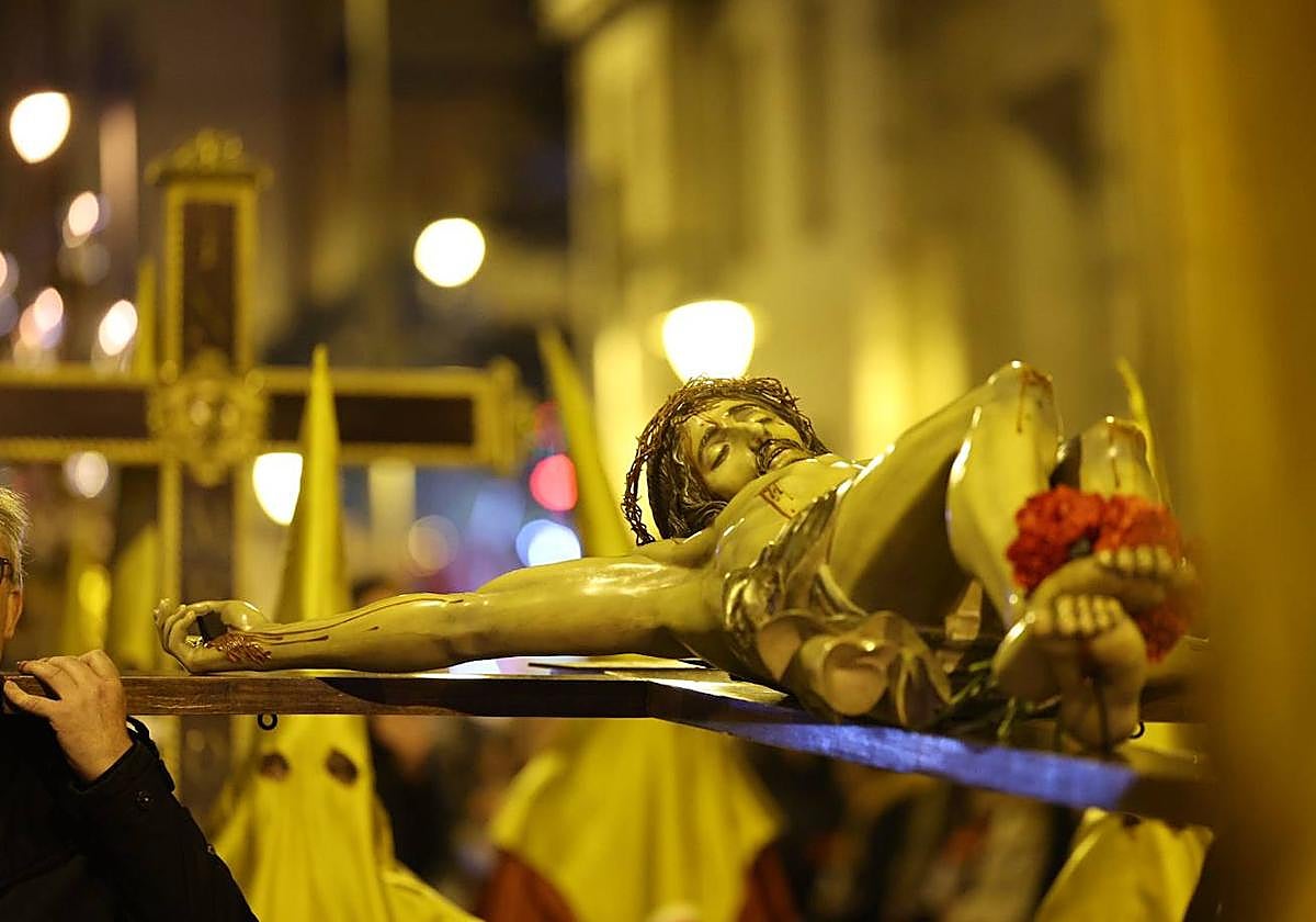 La procesión de La Flagelación, en imágenes