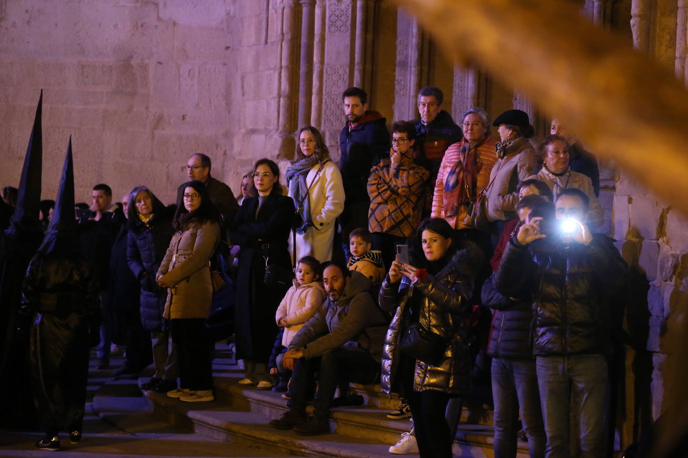 Las imágenes de la procesión del Santo Rosario del Dolor