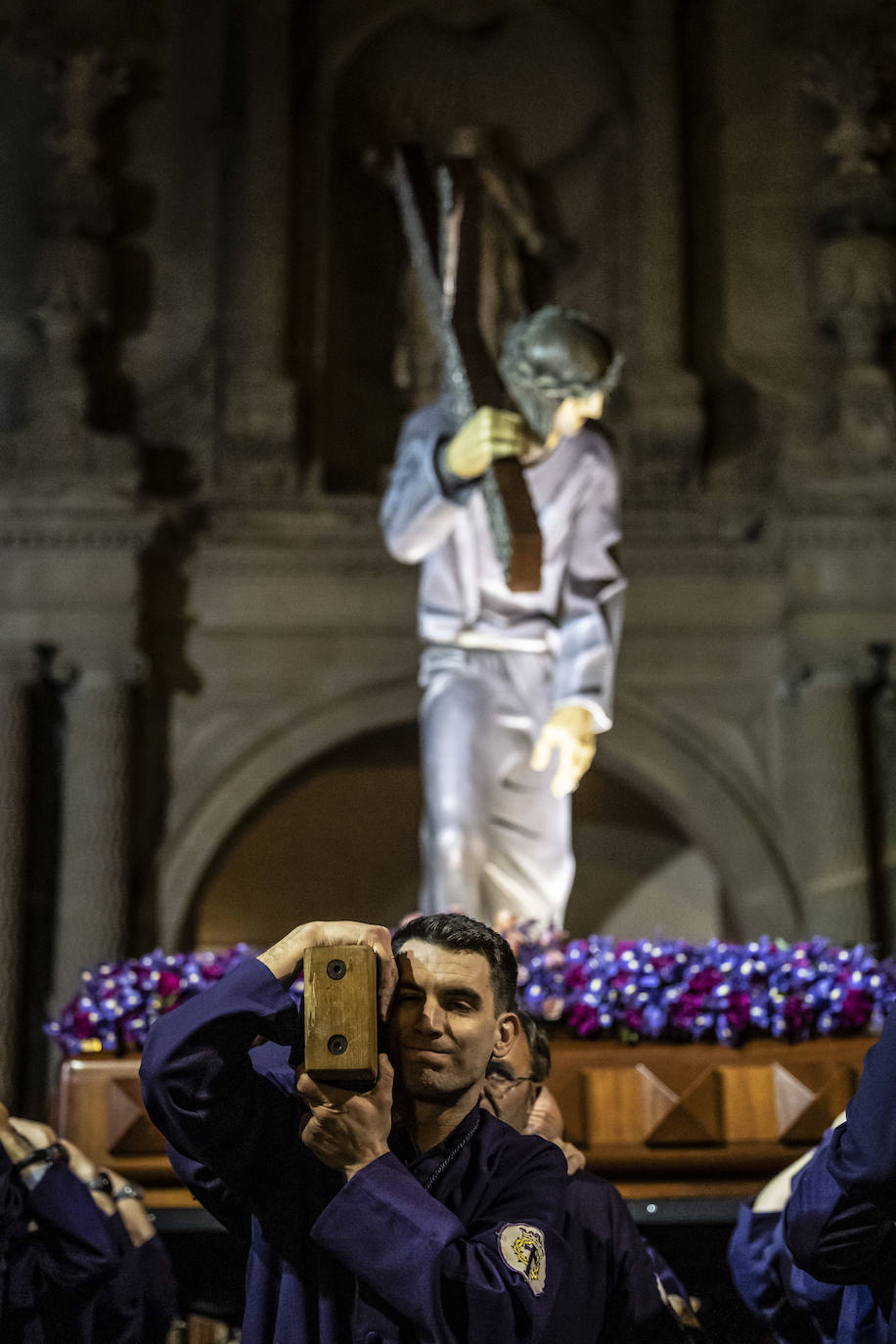 El paso del Nazareno por Logroño