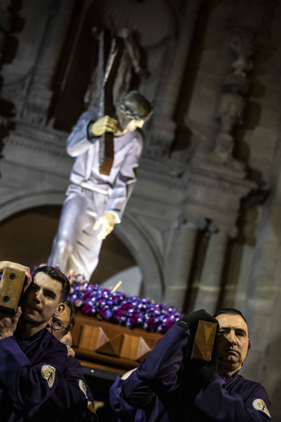 El paso del Nazareno por Logroño