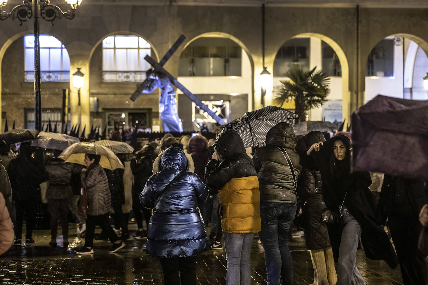 El paso del Nazareno por Logroño