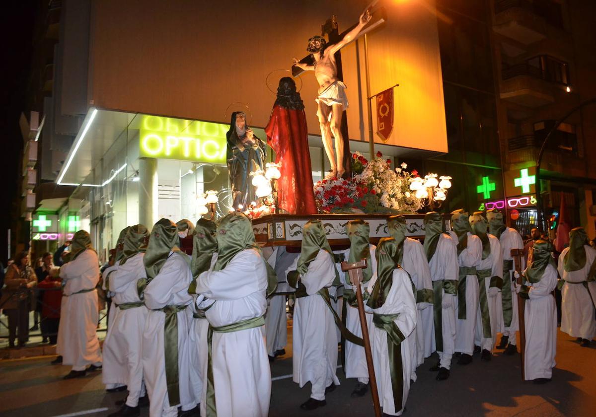 La procesión del Cristo de la Agonía, en imágenes