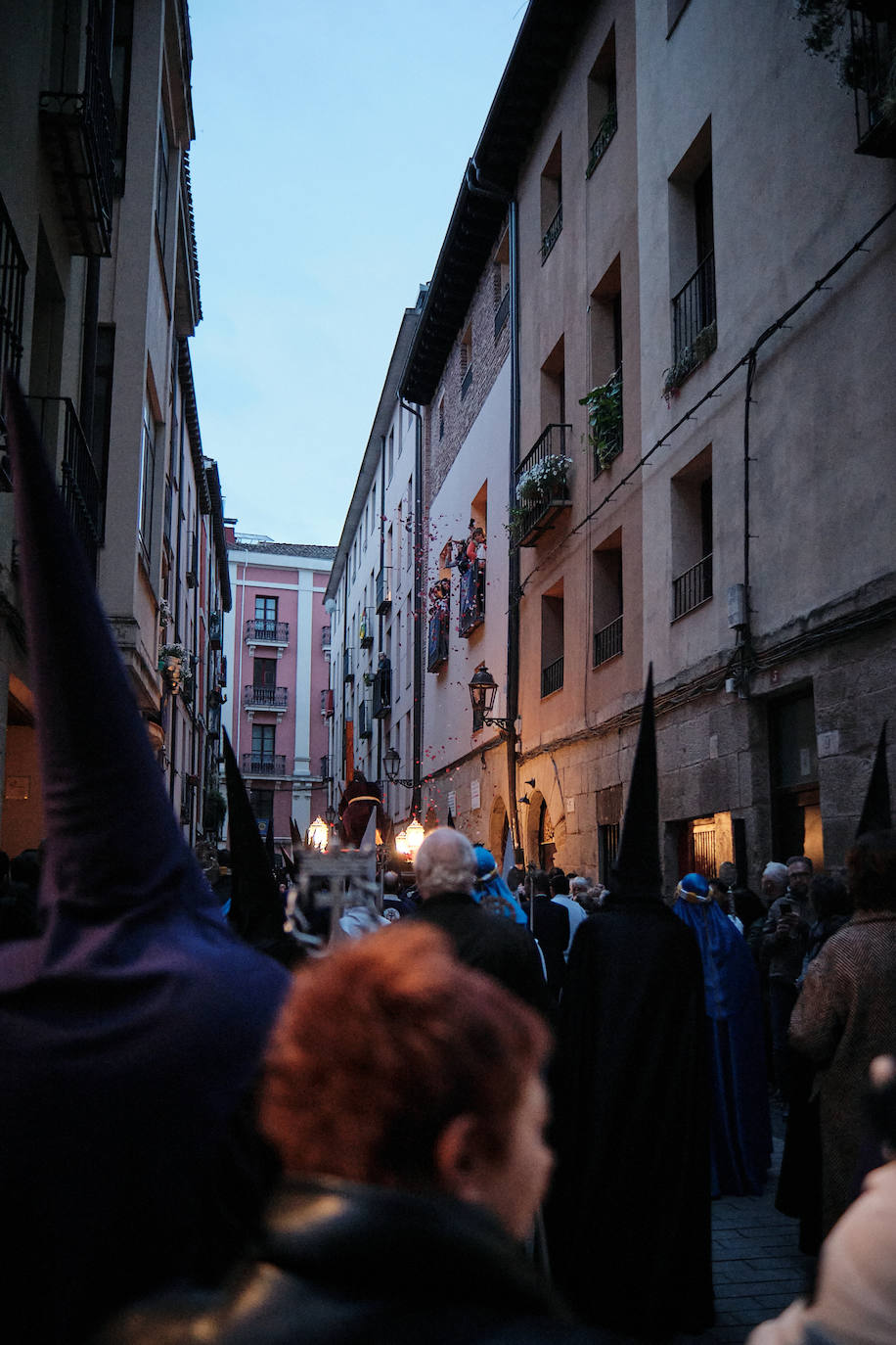 Jesús camino del Calvario, en imágenes