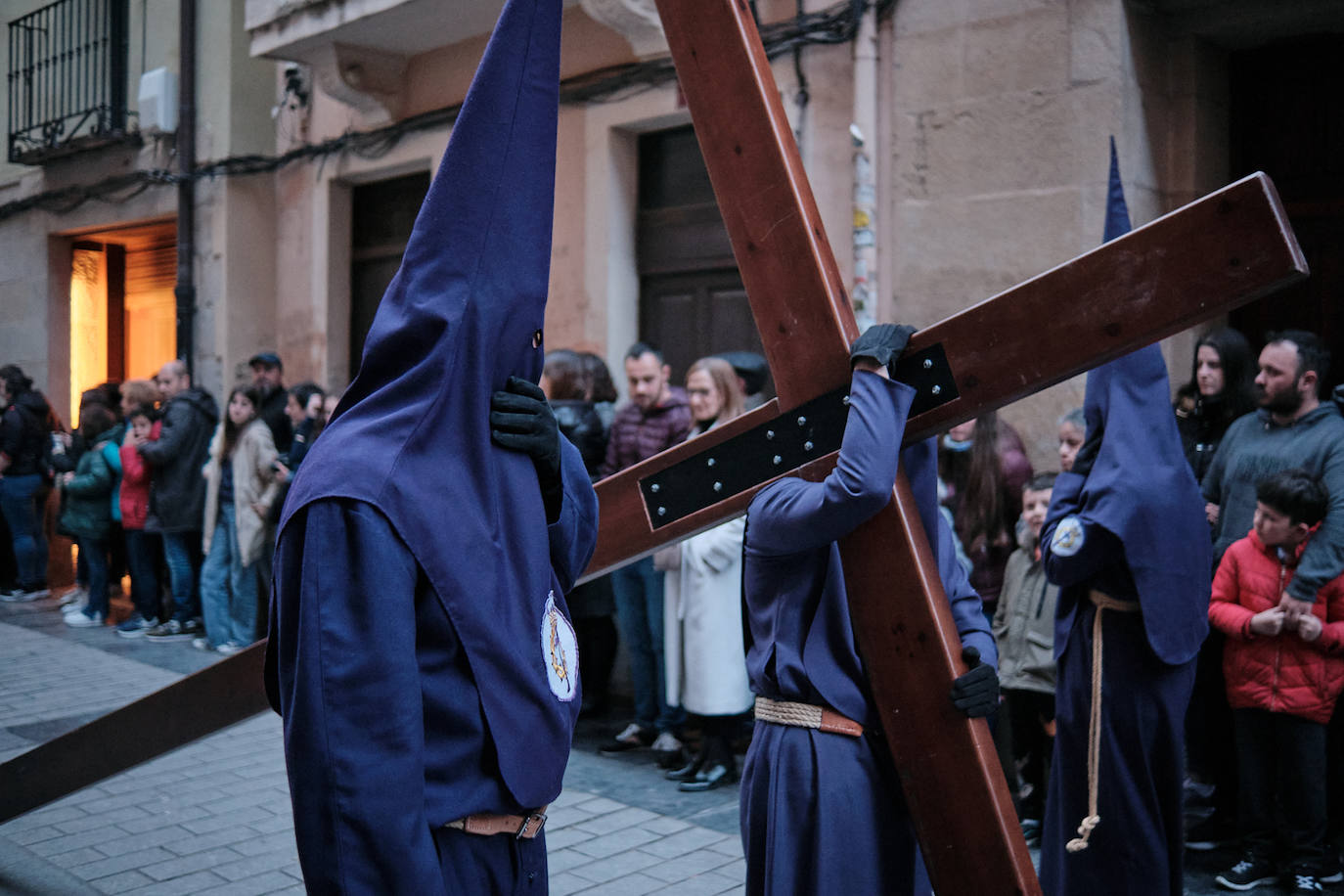 Jesús camino del Calvario, en imágenes