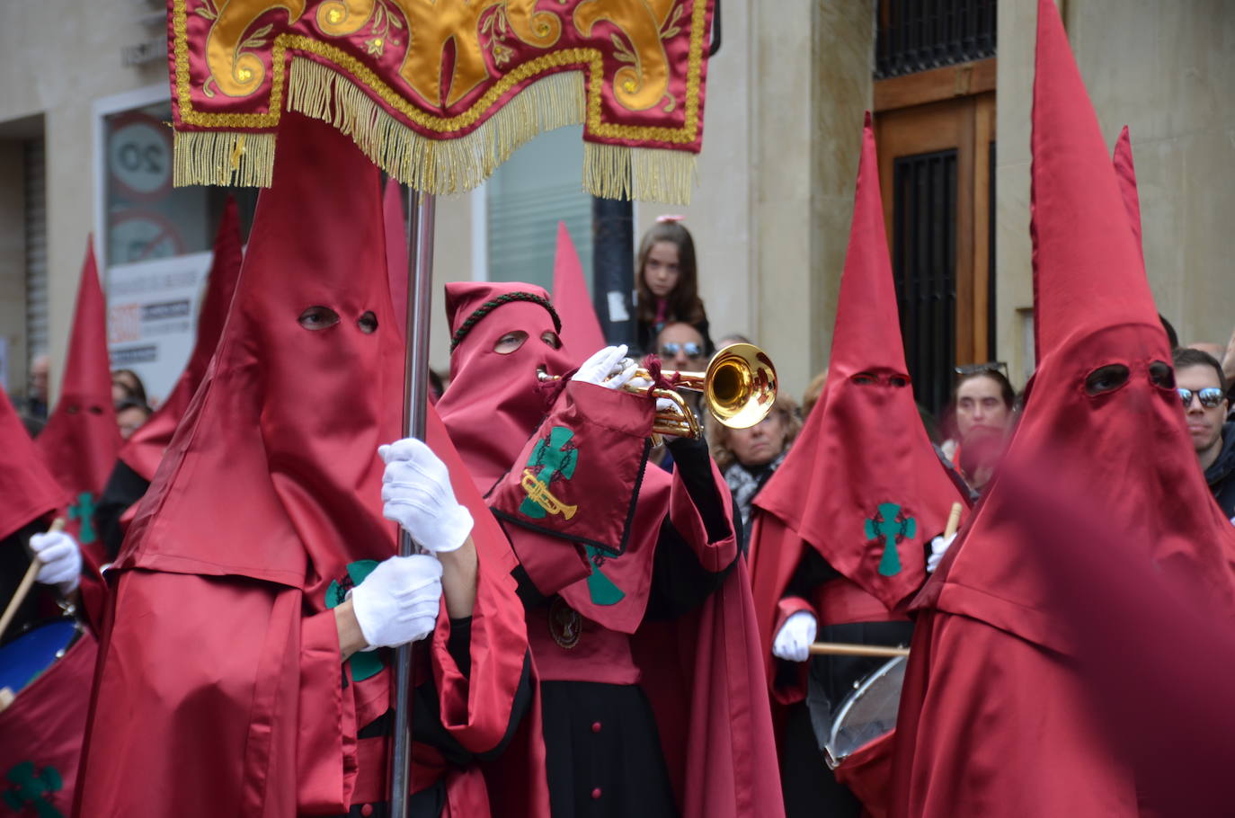 La procesión del Encuentro de Calahorra, en imágenes