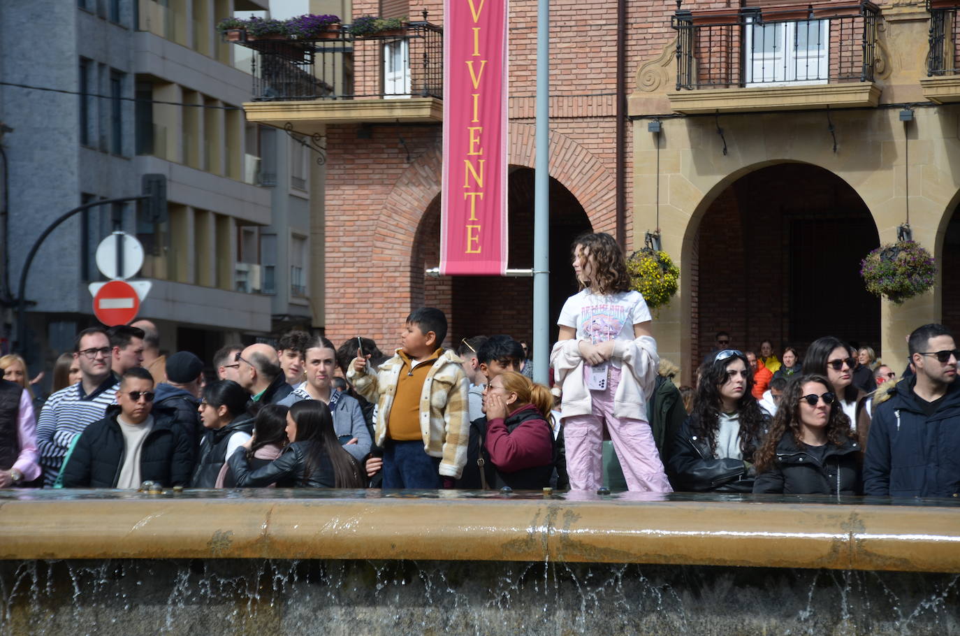 La procesión del Encuentro de Calahorra, en imágenes