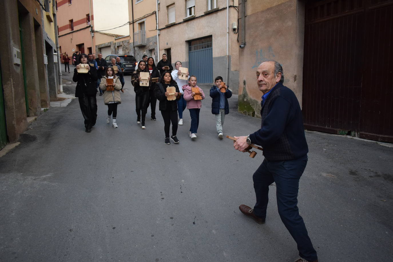 A misa con la matraca