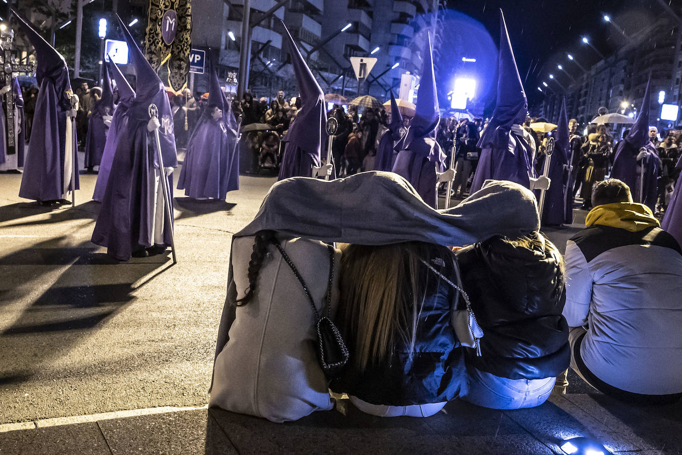 Las imágenes de la procesión de Vía Crucis de Nuestra Señora de la Piedad