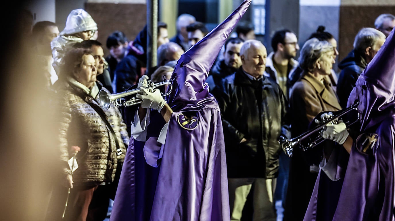 Las imágenes de la procesión de Vía Crucis de Nuestra Señora de la Piedad