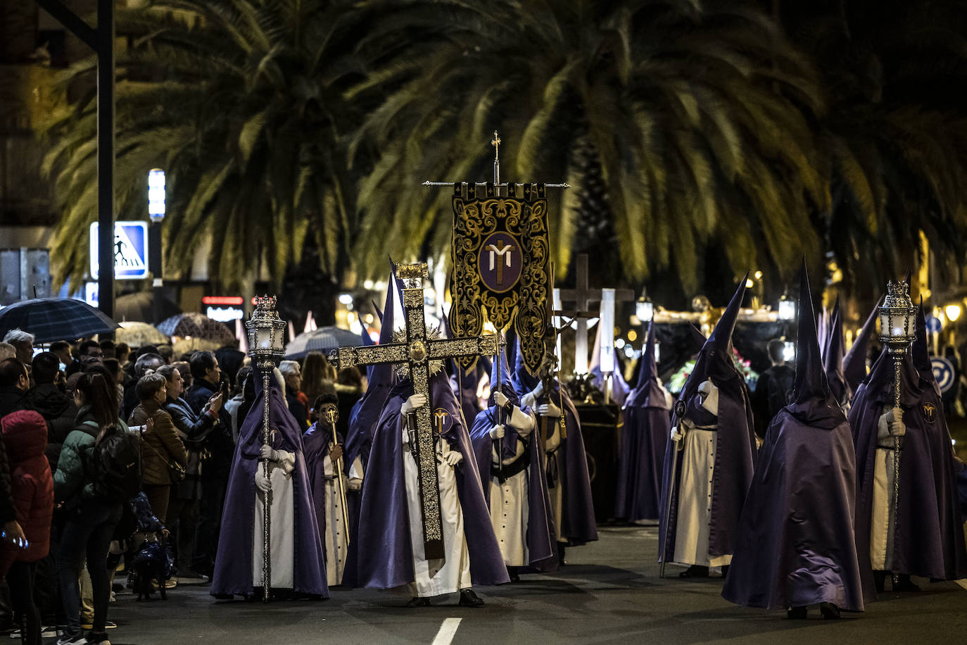 Las imágenes de la procesión de Vía Crucis de Nuestra Señora de la Piedad