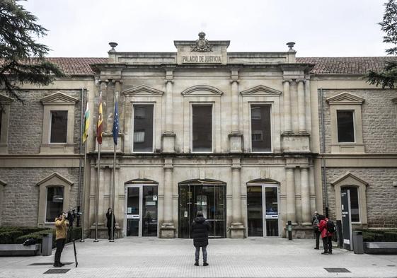 Exterior del Palacio de Justicia en una imagen de archivo.