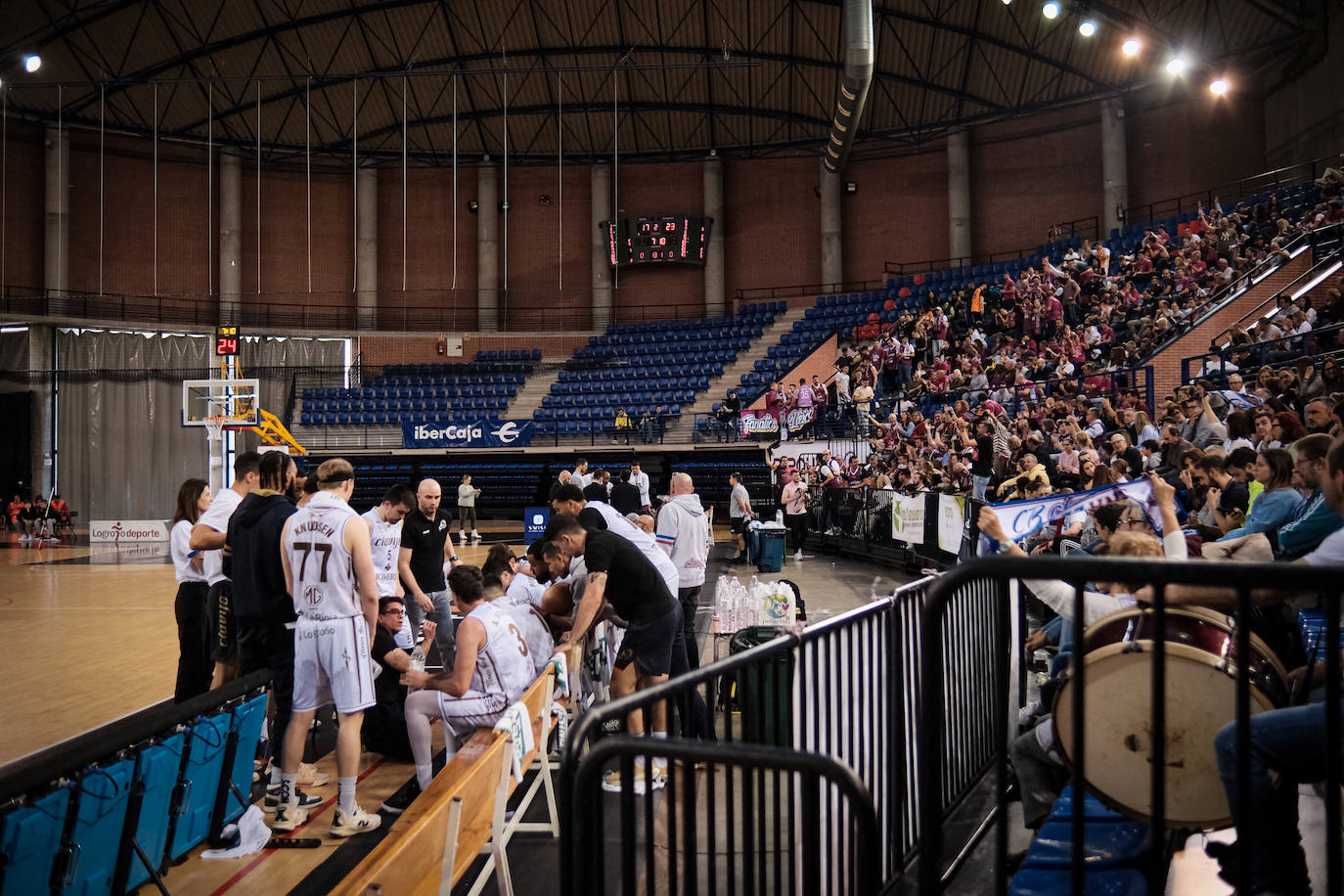 El partido entre el Clavijo y el Lleida, en imágenes