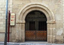 Pequeña ermita de San Gregorio, en la calle Rúa Vieja de Logroño