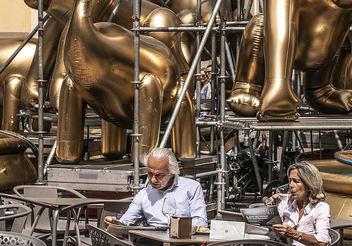 Una de las instalaciones de la pasada edición de Concéntrico.