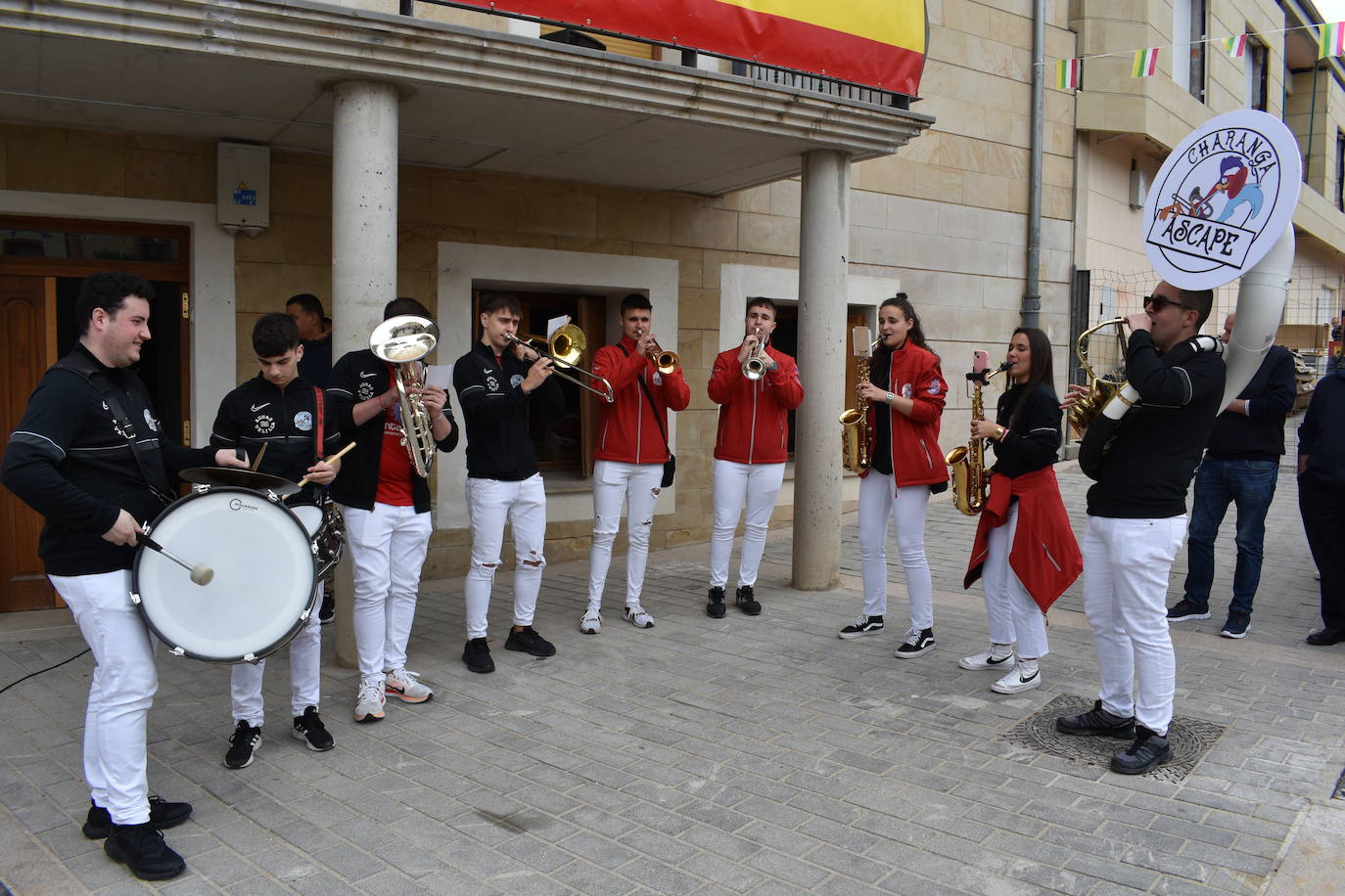 Cohete de fiestas en El Villar de Arnedo