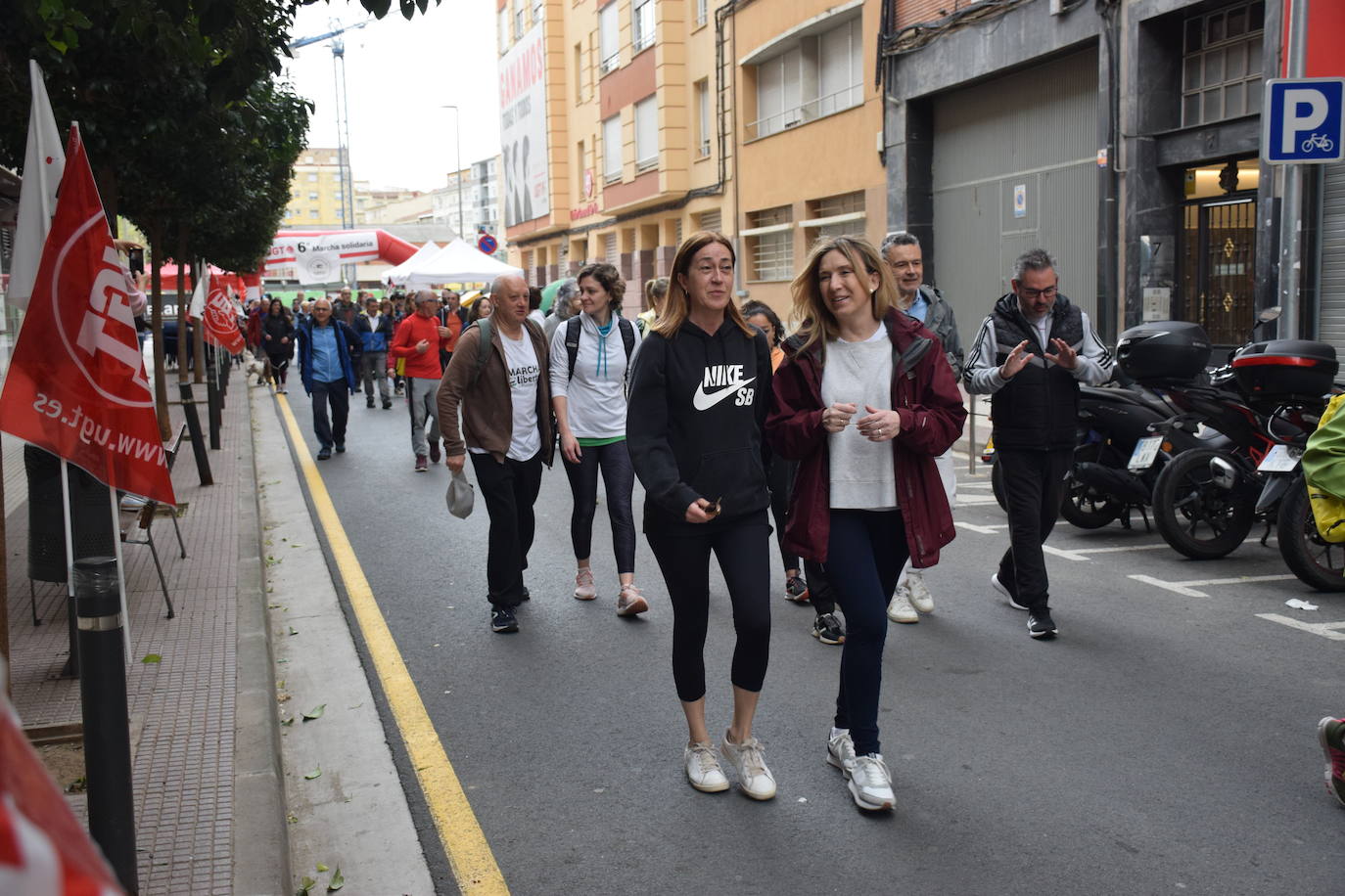 Marcha solidaria de UGT por el pueblo saharaui