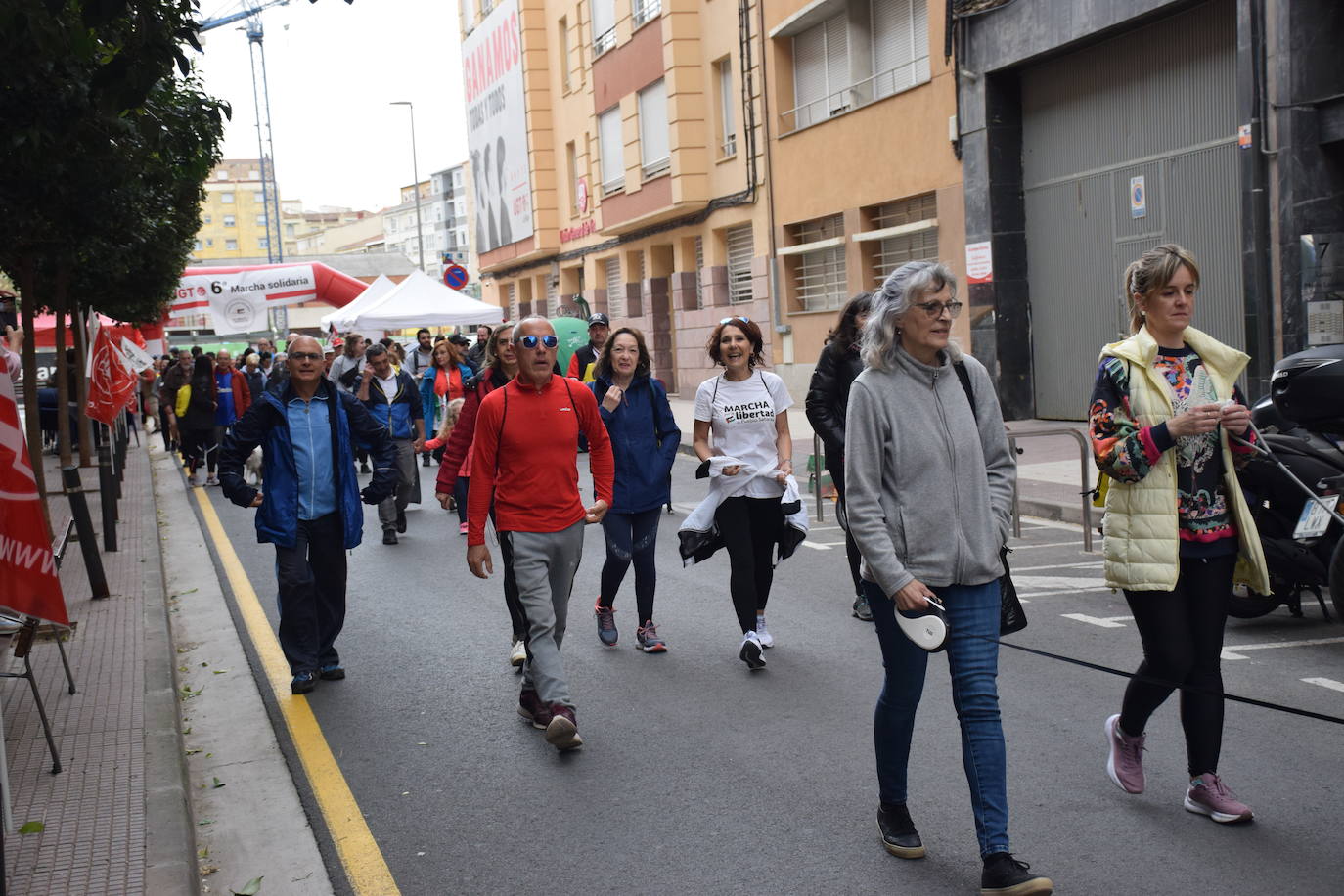 Marcha solidaria de UGT por el pueblo saharaui
