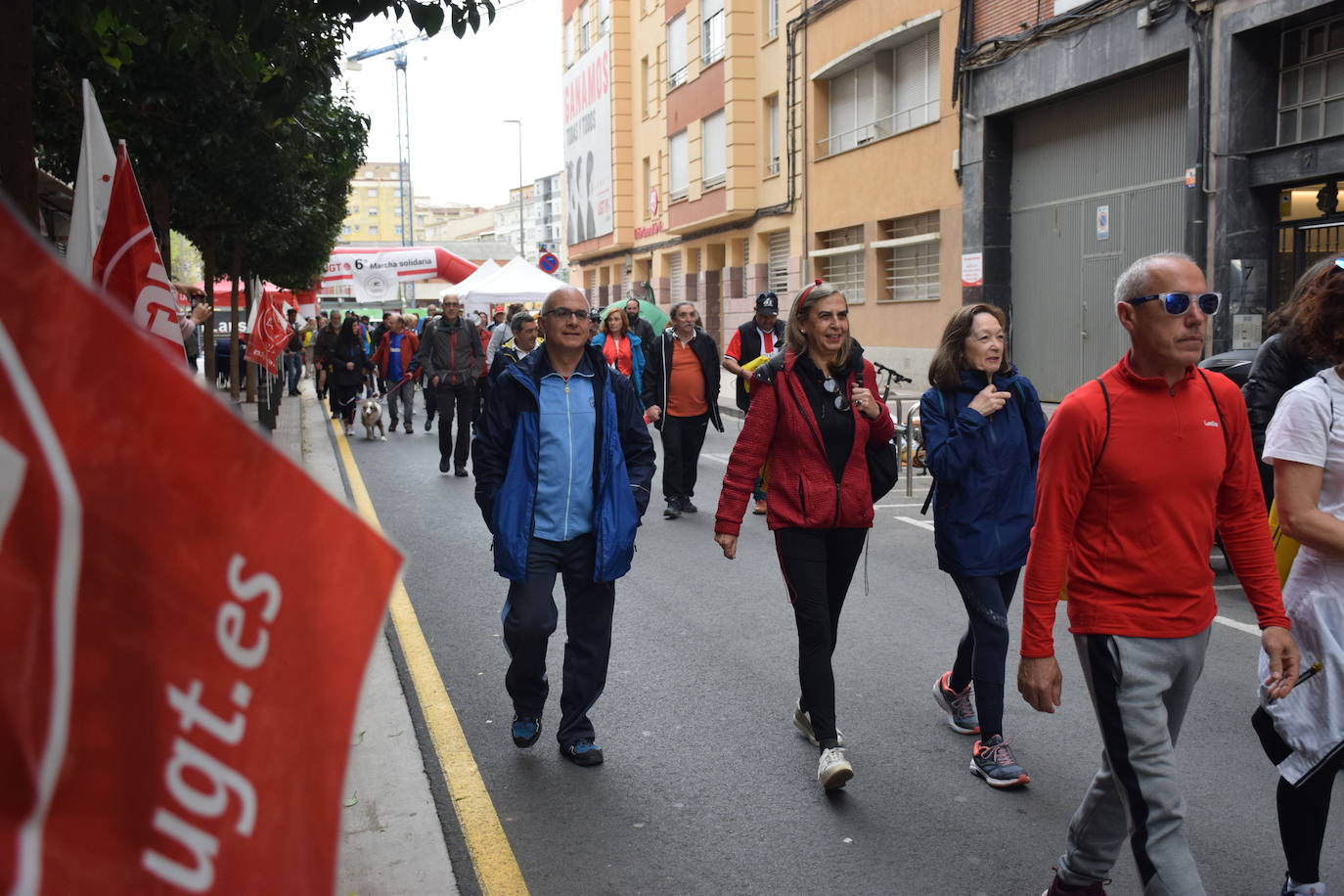 Marcha solidaria de UGT por el pueblo saharaui
