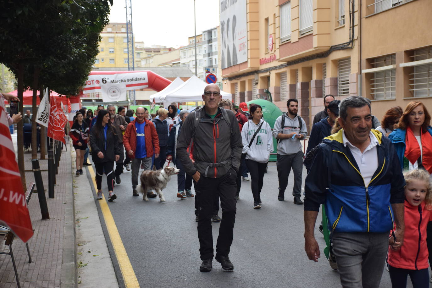 Marcha solidaria de UGT por el pueblo saharaui