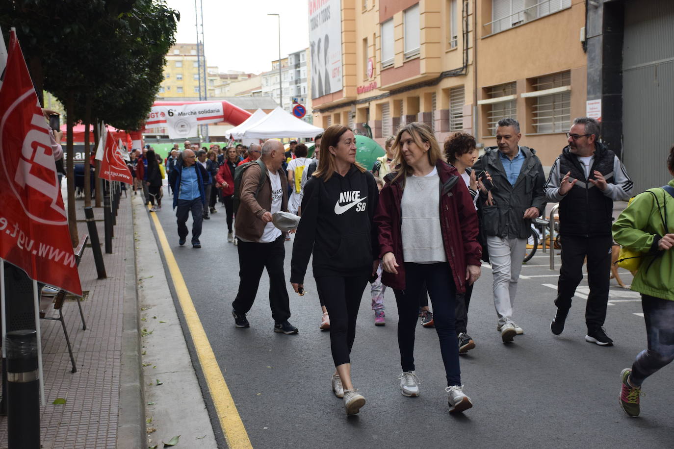 Marcha solidaria de UGT por el pueblo saharaui