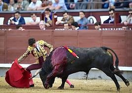 Fabio Jiménez, de vacío en Las Ventas