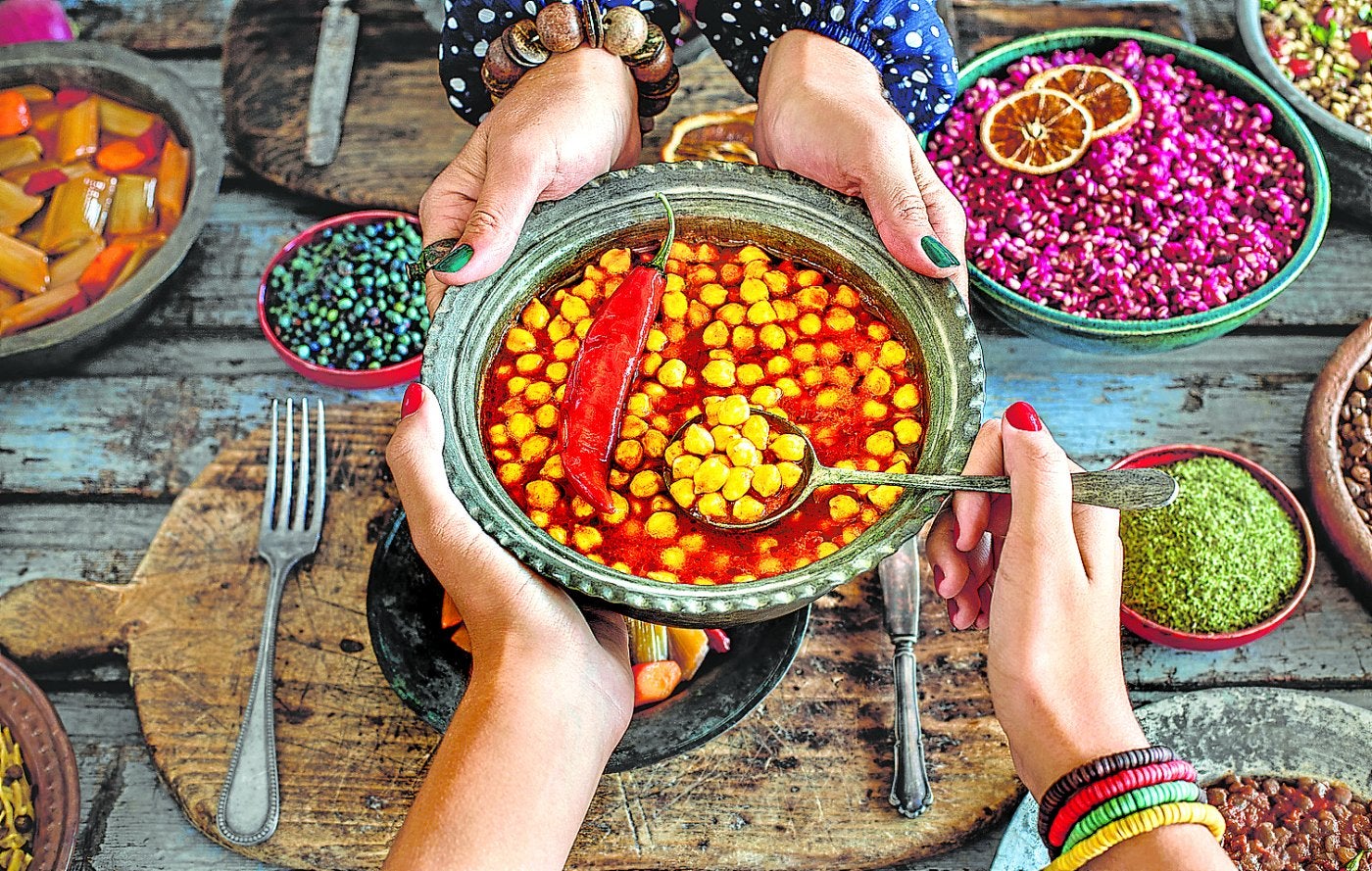 Alubias y garbanzos hasta en verano