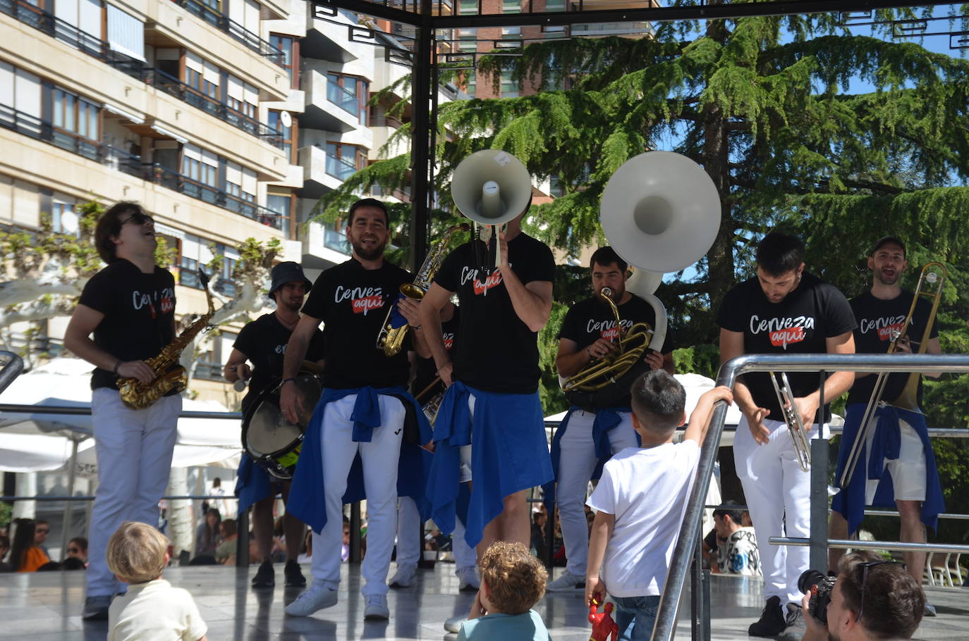 Primer festival de charangas de Calahorra