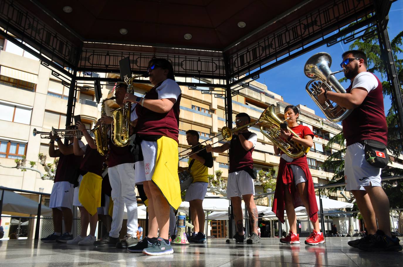 Primer festival de charangas de Calahorra