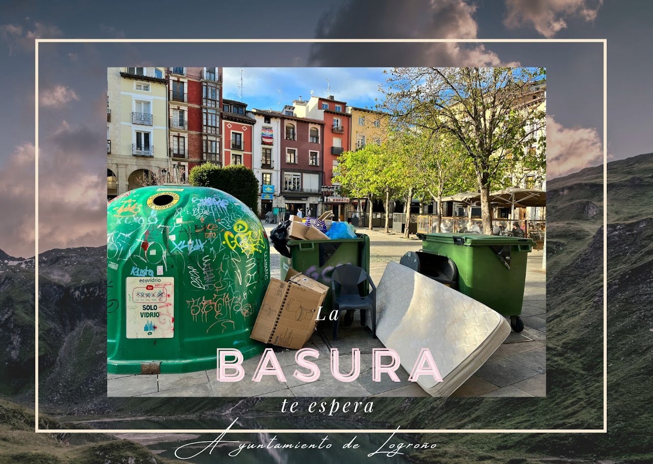 Postales &#039;turísticas&#039; al Ayuntamiento sobre el descontrol de residuos en el Casco Antiguo