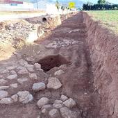 En las excavaciones se descubrieron fragmentos de cerámica celtibérica y otros posibles restos.