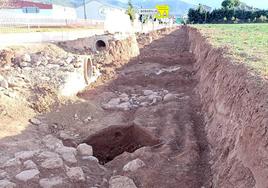 En las excavaciones se descubrieron fragmentos de cerámica celtibérica y otros posibles restos.