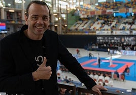 Martínez de Quel, en el Campeonato de Europa Sénior.