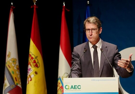 Gonzalo Capellán en la inauguración del 28º Congreso de Calidad en la Automoción