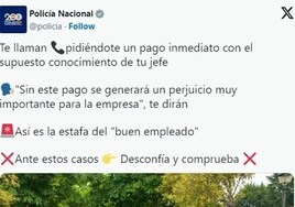 La Policía alerta de la estafa de 'la llamada del jefe' o del 'buen empleado' en La Rioja