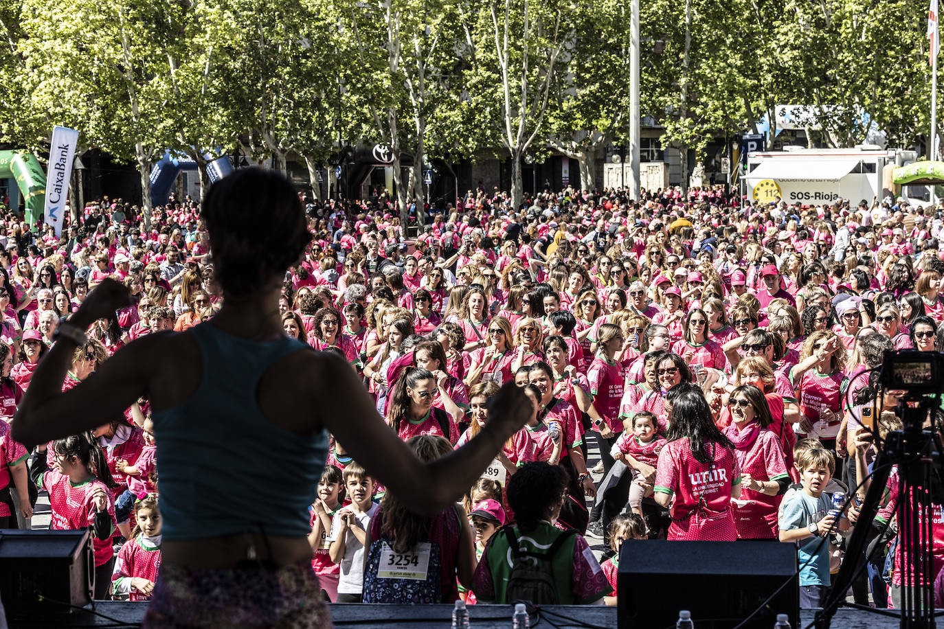 Las imágenes de la Carrera de la Mujer (II)