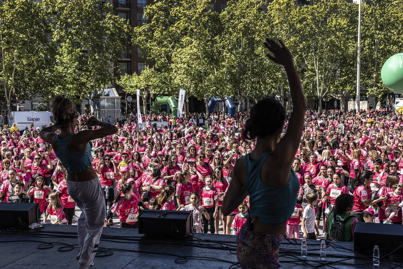 Las imágenes de la Carrera de la Mujer (II)