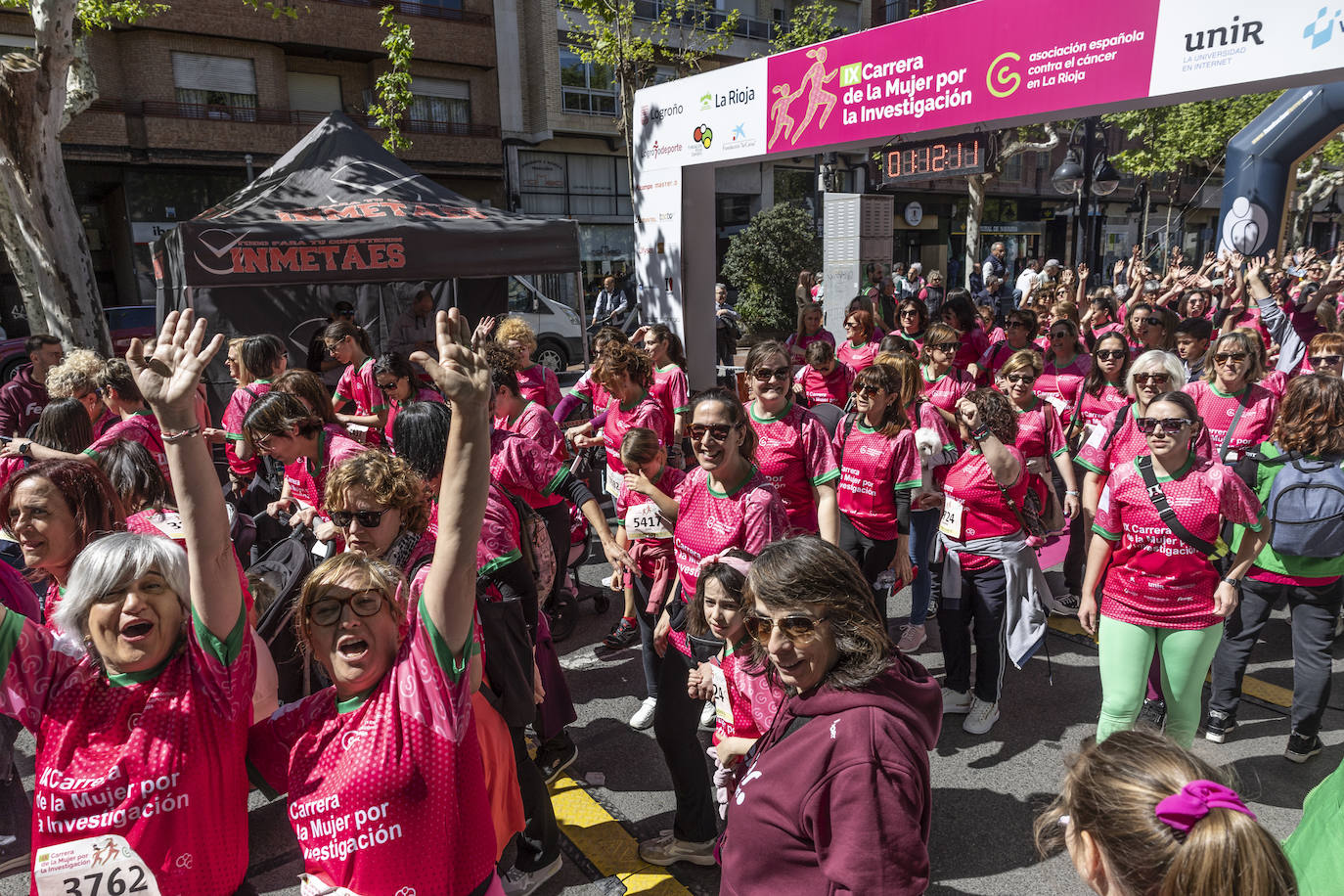 Las imágenes de la Carrera de la Mujer (II)