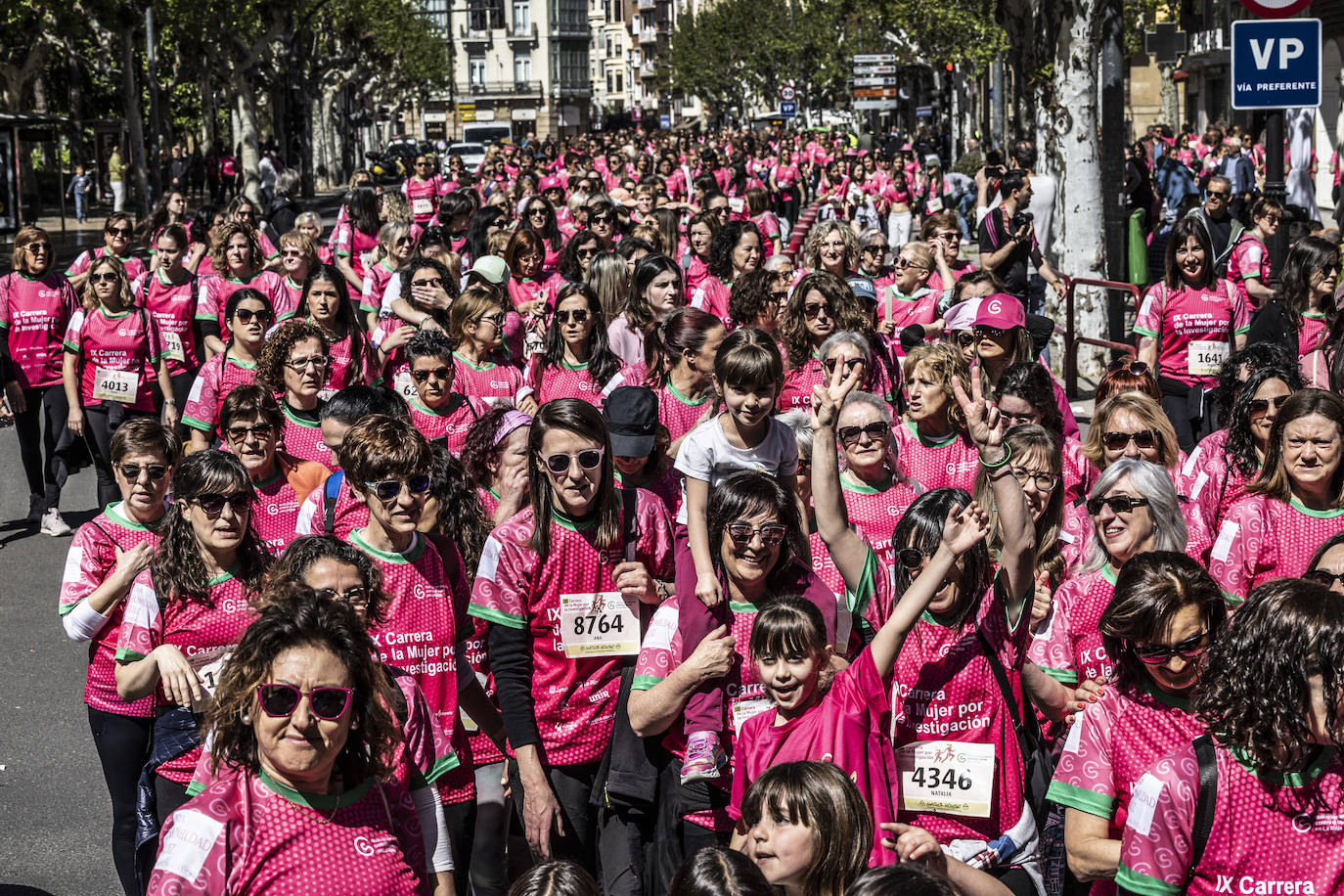 Las imágenes de la Carrera de la Mujer (II)