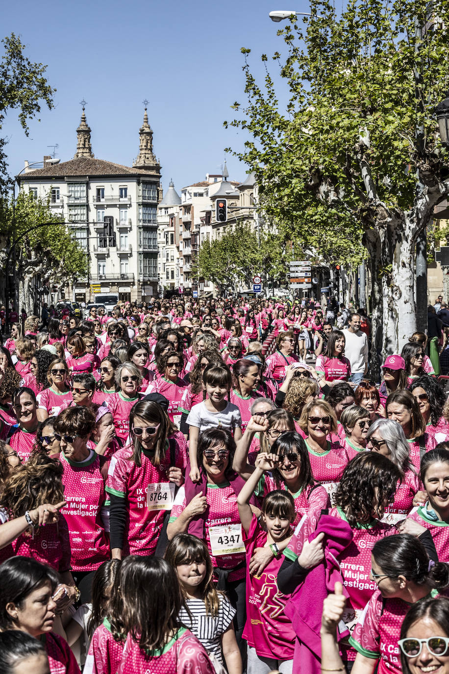 Las imágenes de la Carrera de la Mujer (II)