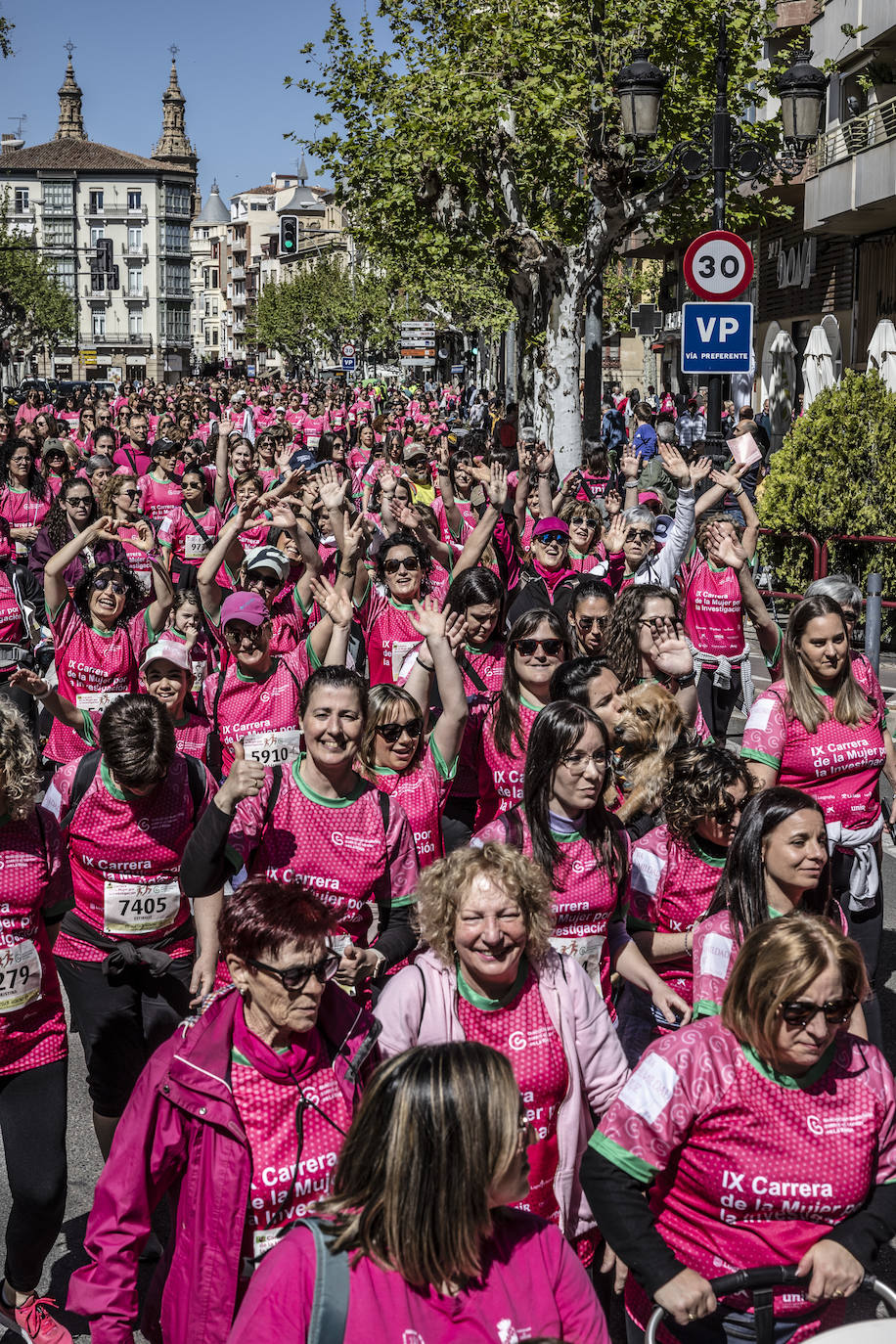 Las imágenes de la Carrera de la Mujer (II)