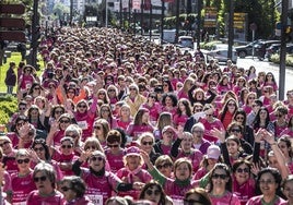 Las imágenes de la Carrera de la Mujer (I)