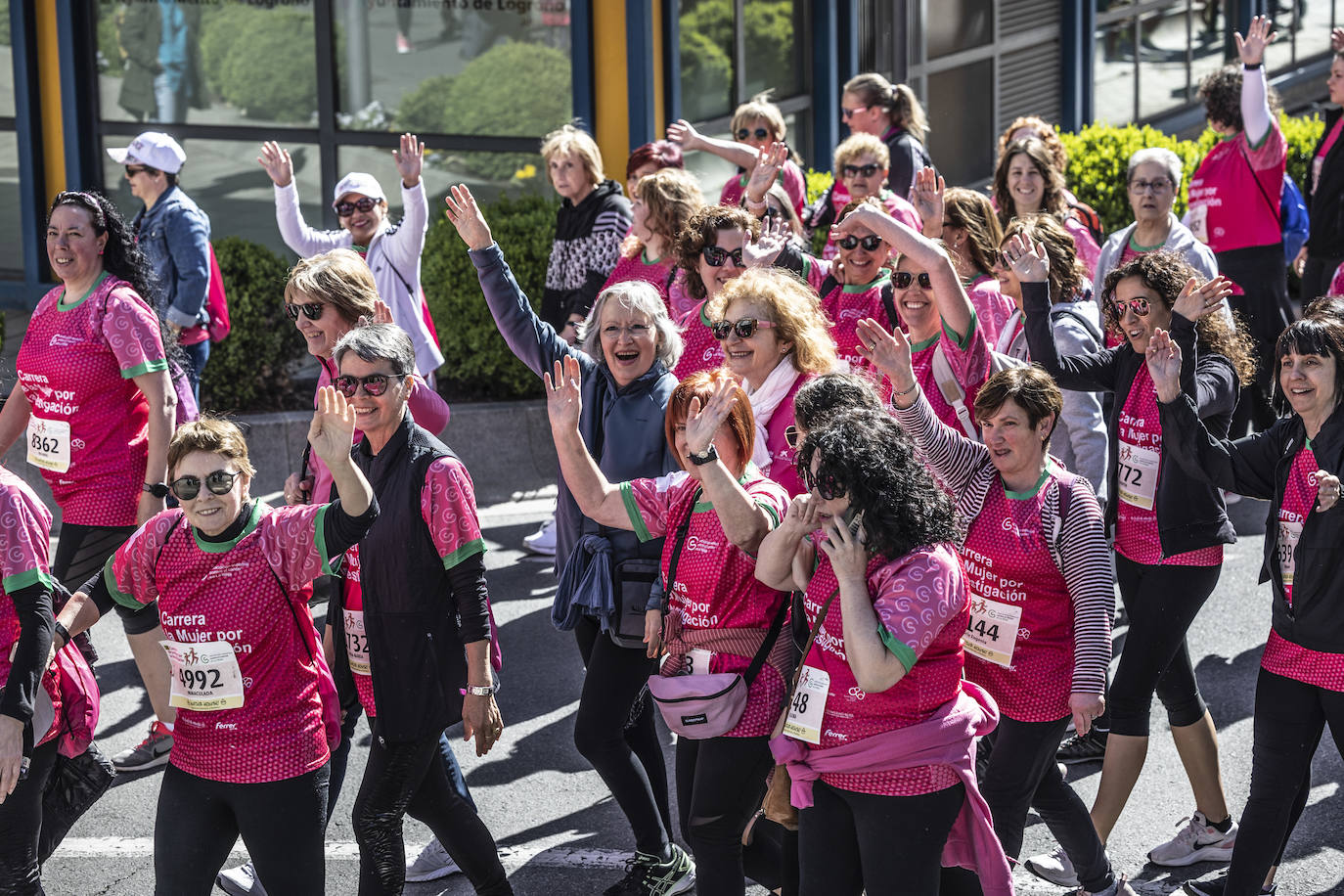 Las imágenes de la Carrera de la Mujer (I)