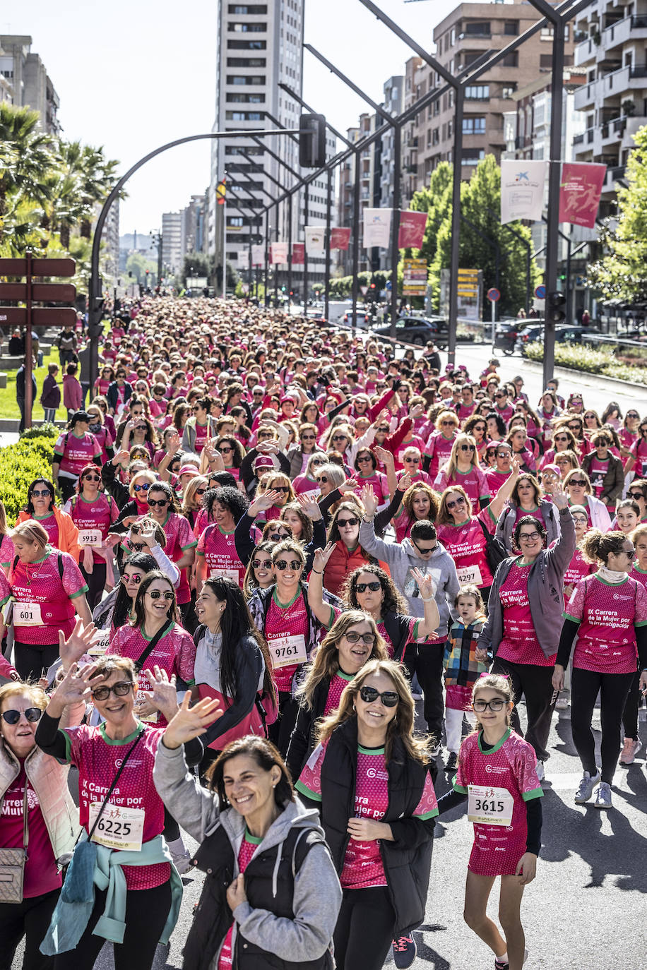 Las imágenes de la Carrera de la Mujer (I)