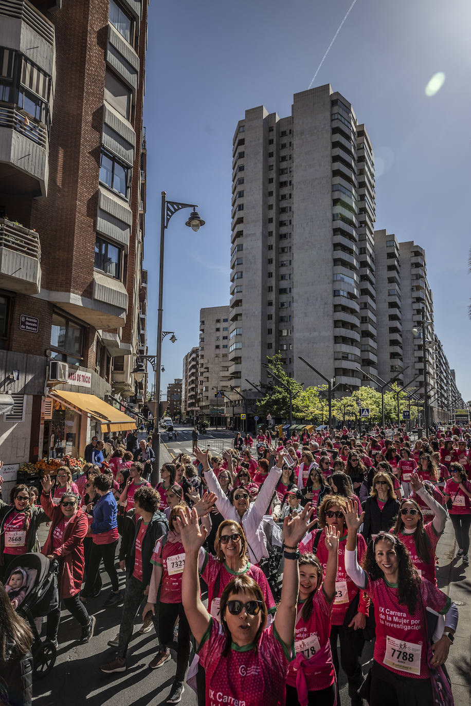 Las imágenes de la Carrera de la Mujer (I)