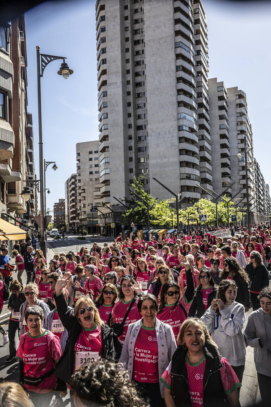 Las imágenes de la Carrera de la Mujer (I)