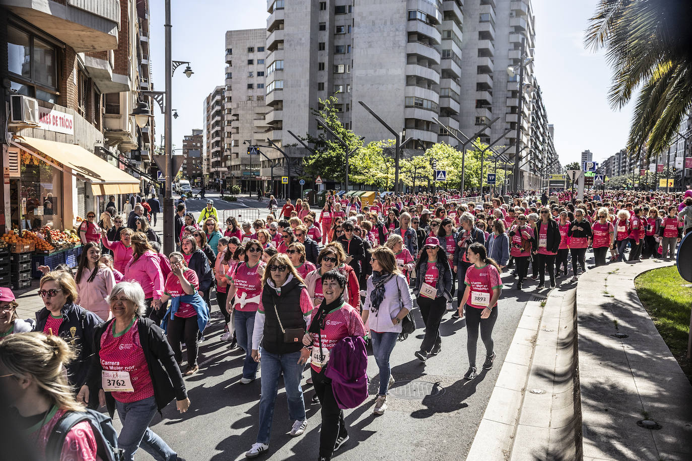 Las imágenes de la Carrera de la Mujer (I)