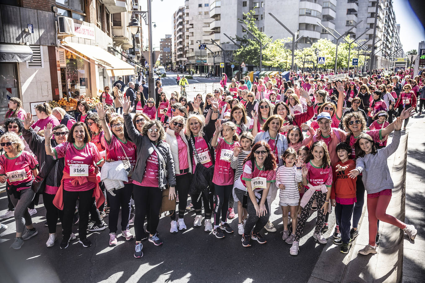 Las imágenes de la Carrera de la Mujer (I)