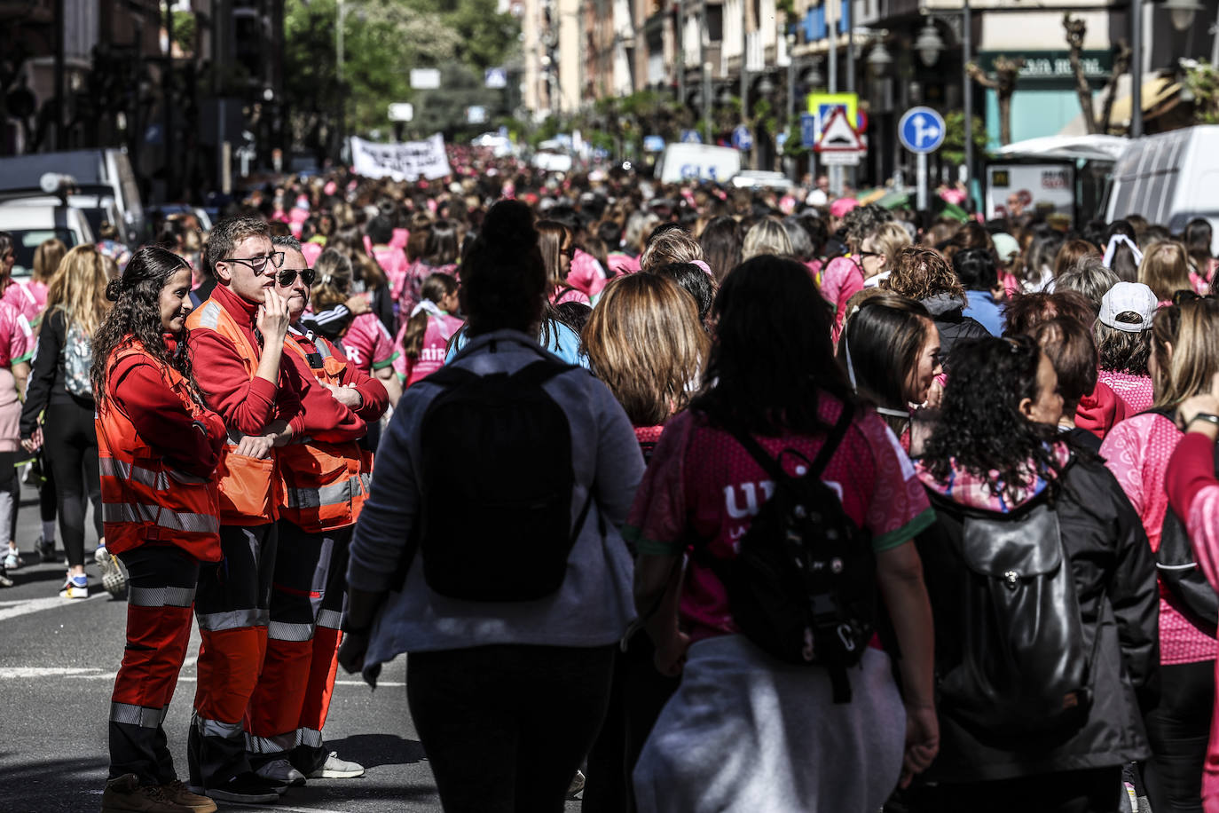 Las imágenes de la Carrera de la Mujer (I)